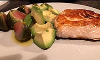 Salmón plancha