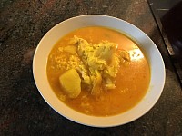 Arroz con repollo y pollo