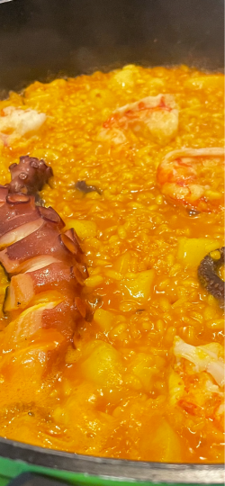 Arroz de pulpo